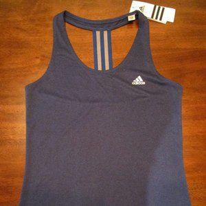 Adidas Climalite Royal heathered ladies Medium T-back tank